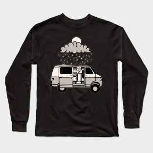 Vanlife on a rainy day Long Sleeve T-Shirt